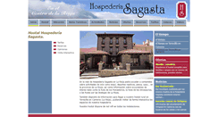 Desktop Screenshot of hospederiasagasta.com